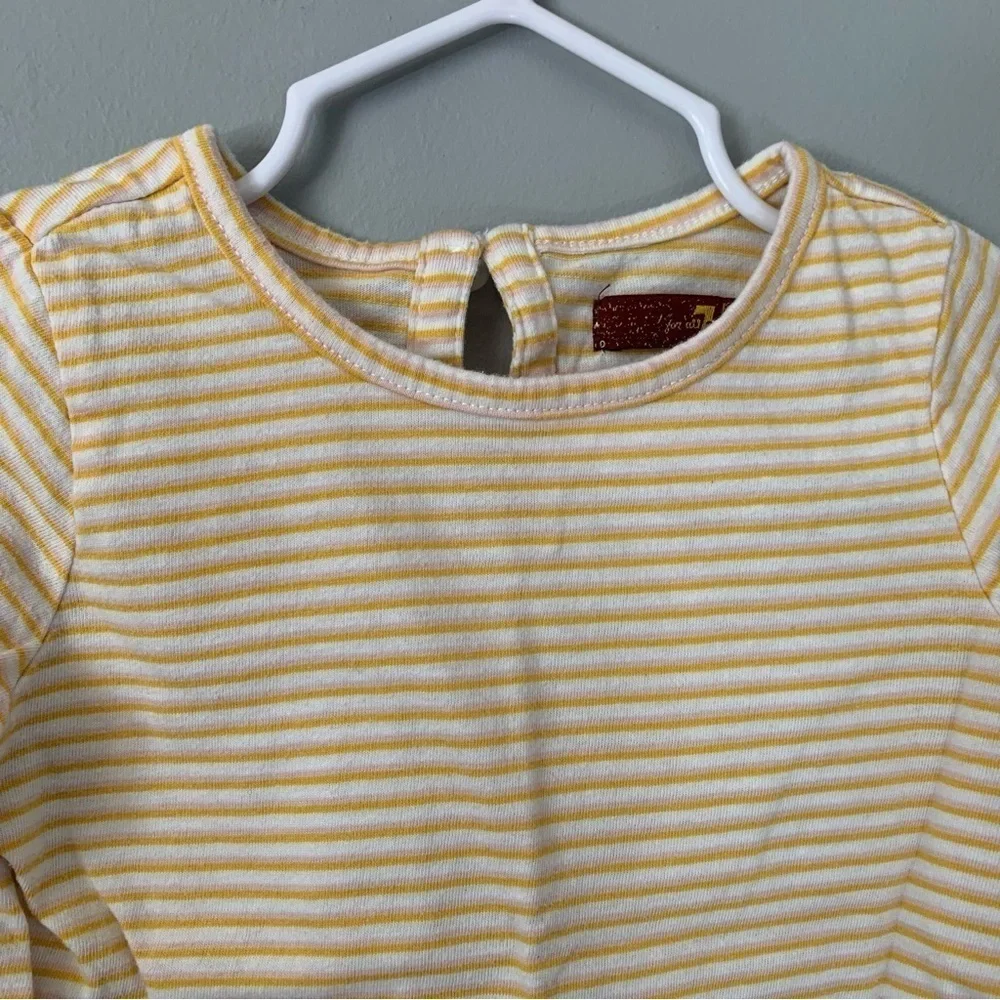 7 FOR ALL MANKIND Striped Kids Shirt